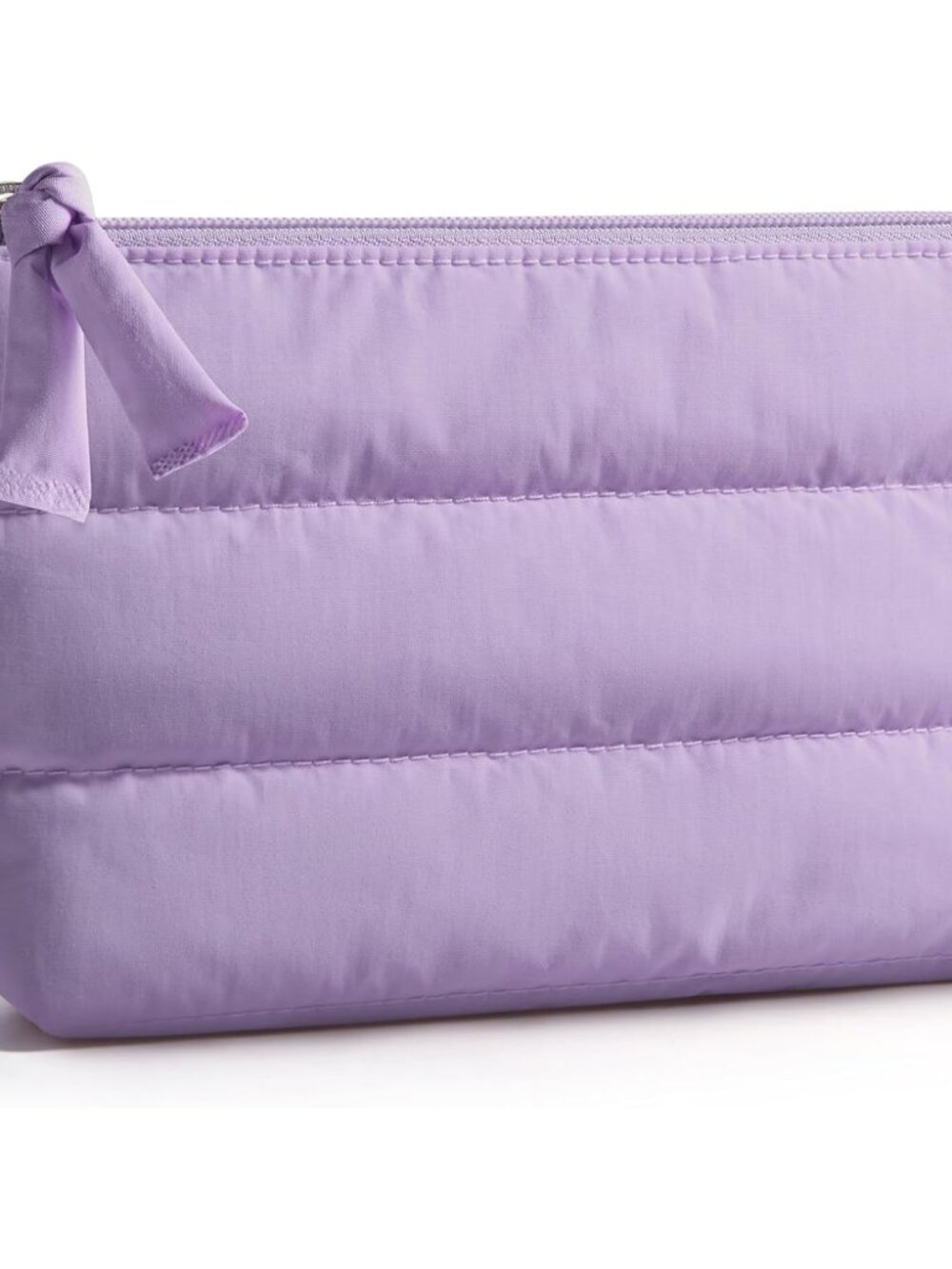 Small Makeup Bag, Machine Washable Puffy Cosmetic Pouch